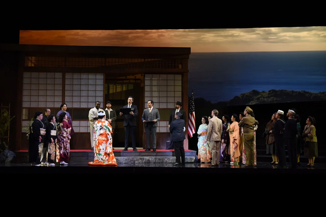 Yichen Xue in Madama Butterfly · Puccini · Arizona Opera · As Imperial Commissioner at Arizona Opera.