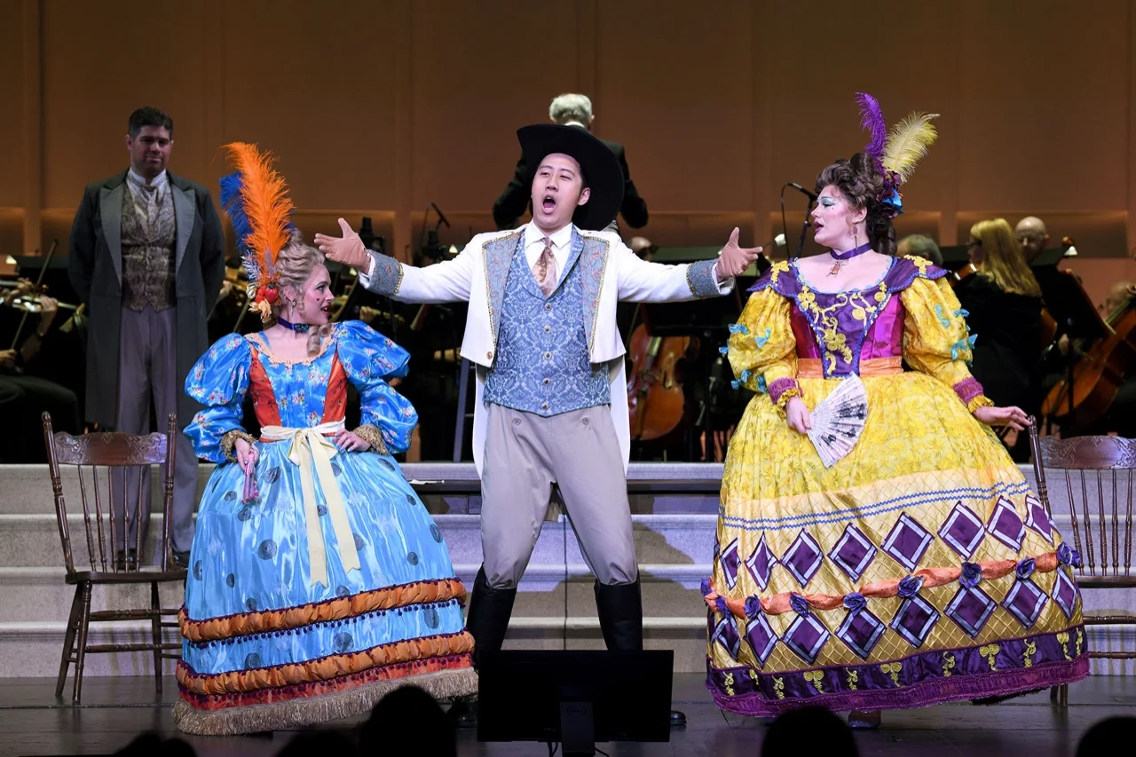 Yichen Xue in La Cenerentola · Rossini · Arizona Opera · As Dandini at Arizona Opera — 2026 season.